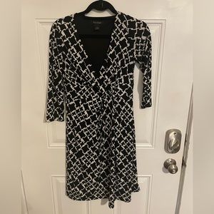 White House Black Market Faux wrap dress